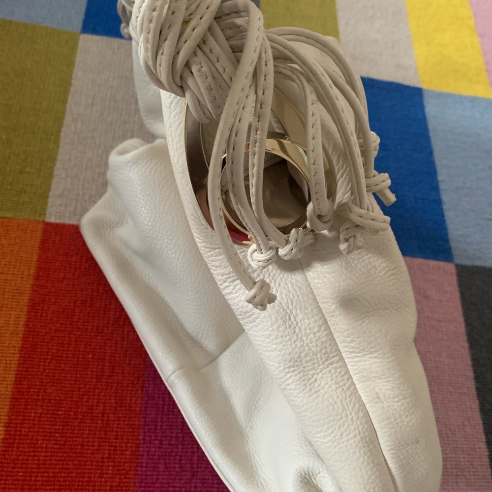 Oroton Alpine Hobo in Cream Leather - Picture 3 of 10